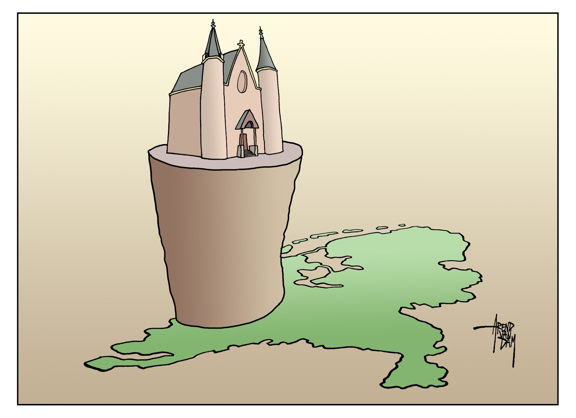 Den Haag verheven van Nederland