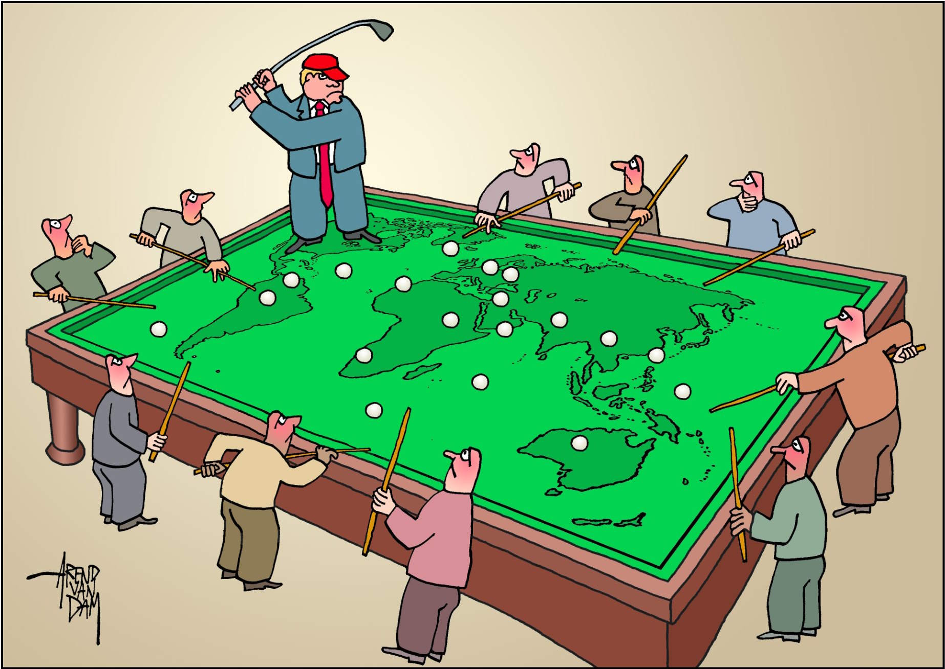 Trump en de nieuwe wereldorde