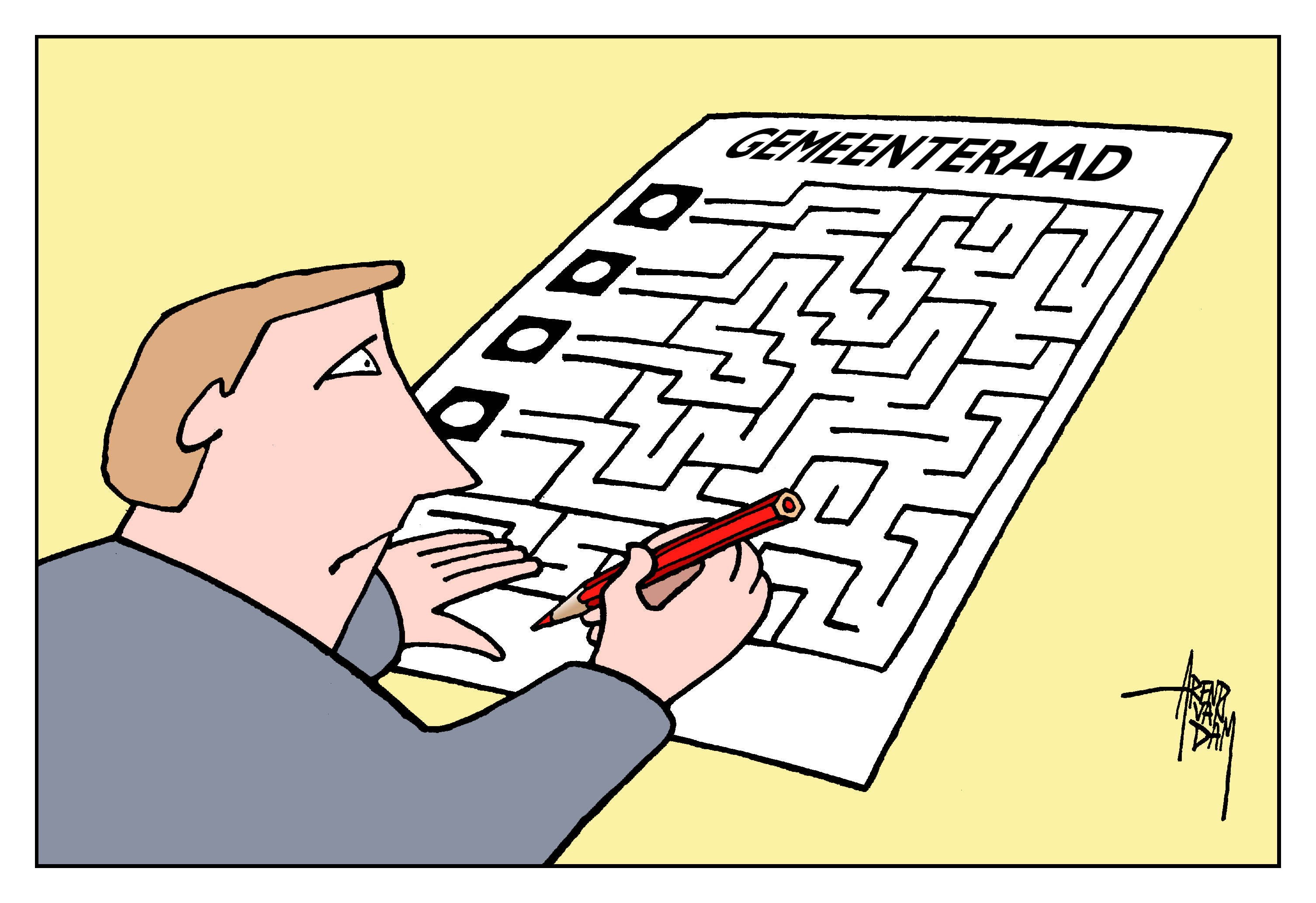 GemeenteraadsVerkiezingen(Doolhof)+