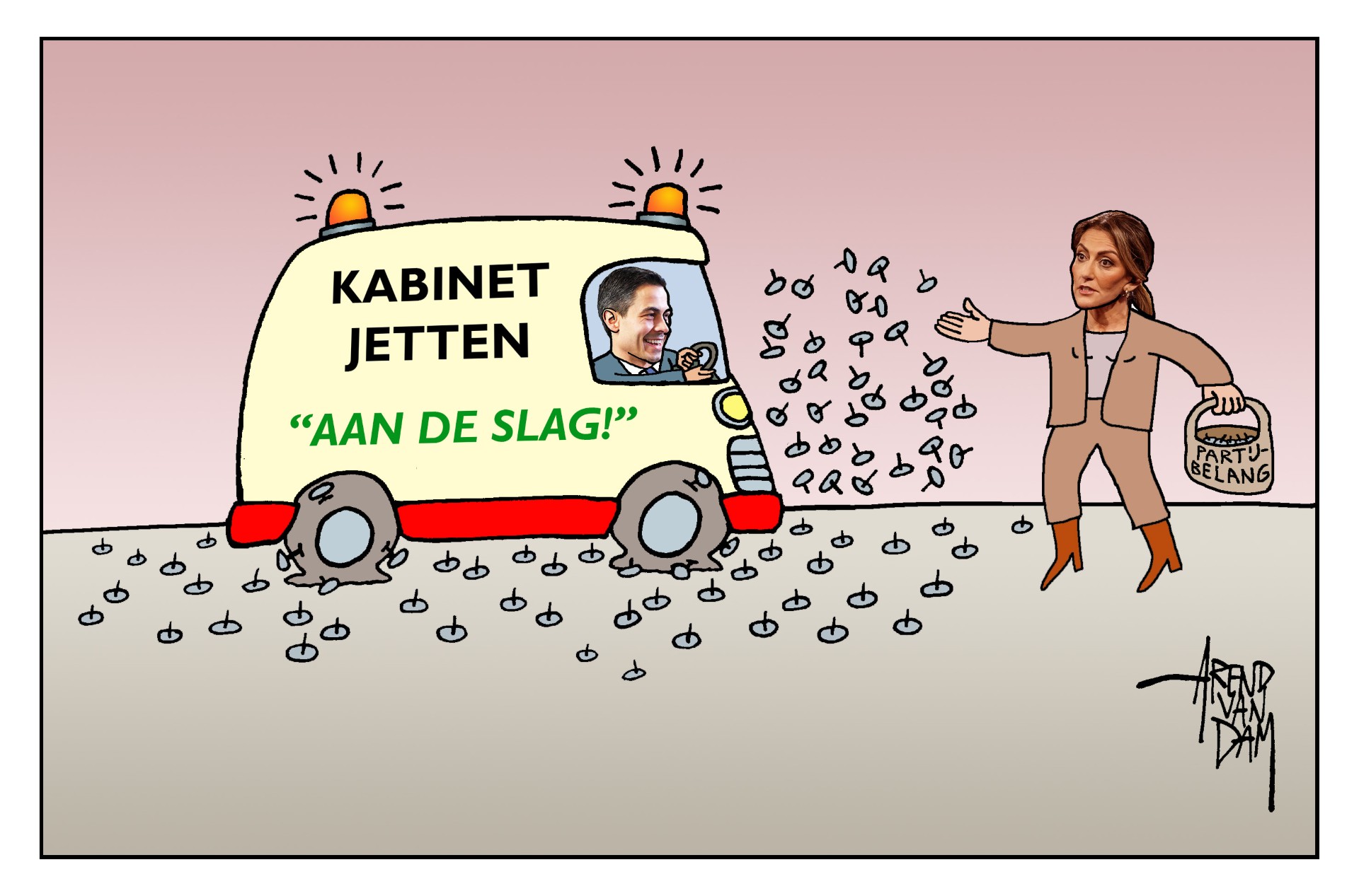 Kabinet-Jetten - samenwerking VVD