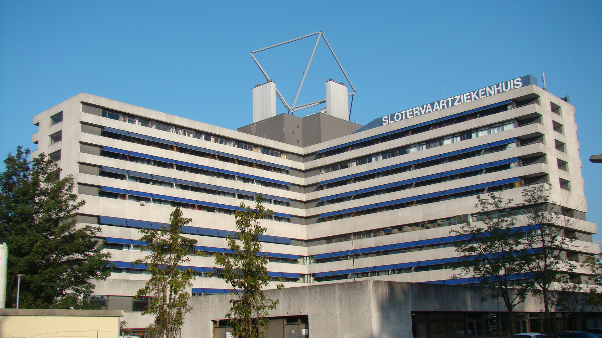 Ziekenhuizen en spoorrails
