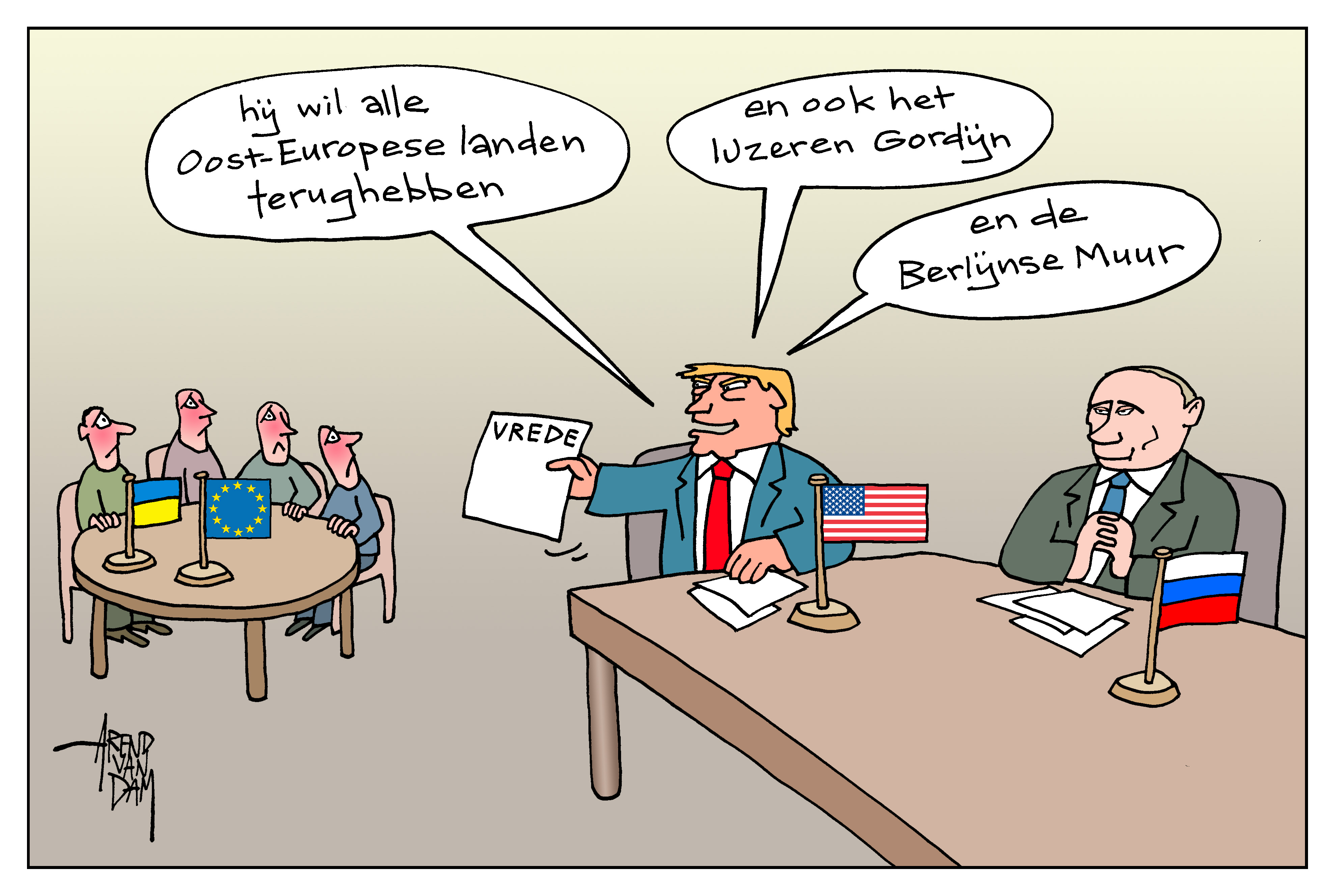 Het verlanglijstje van Poetin