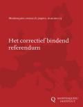Het correctief bindend referendum voorkant 