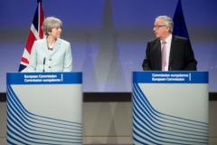 Jean-Claude Juncker, Theresa May,