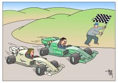 D66-PVV(nek-aan-nek-race)