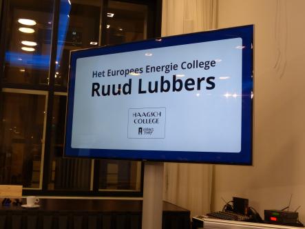 Haagsch College: Het Europees energie college