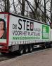 Een vrachtwagen van de BoerBurgerBeweging