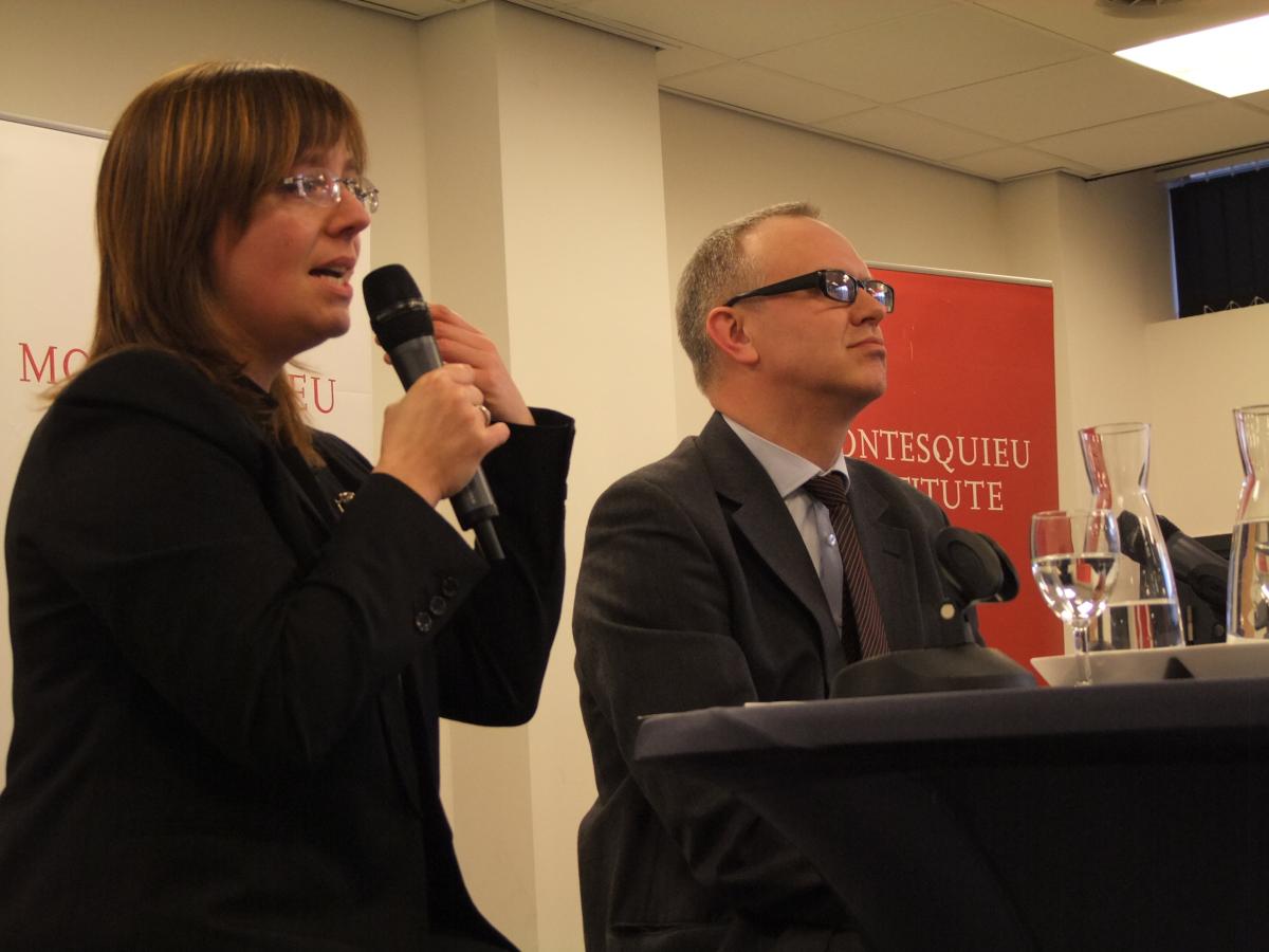 Sidonia Jędrzejewska en Leszek Jesień
