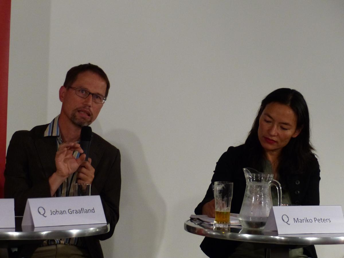 Johan Graafland en Mariko Peters