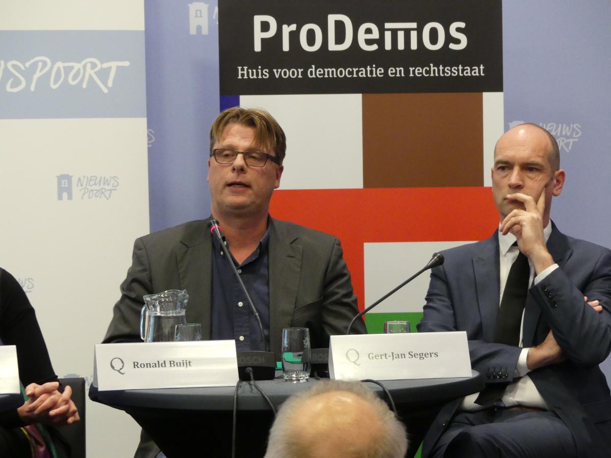 Ronald Buijt en Gert-Jan Segers