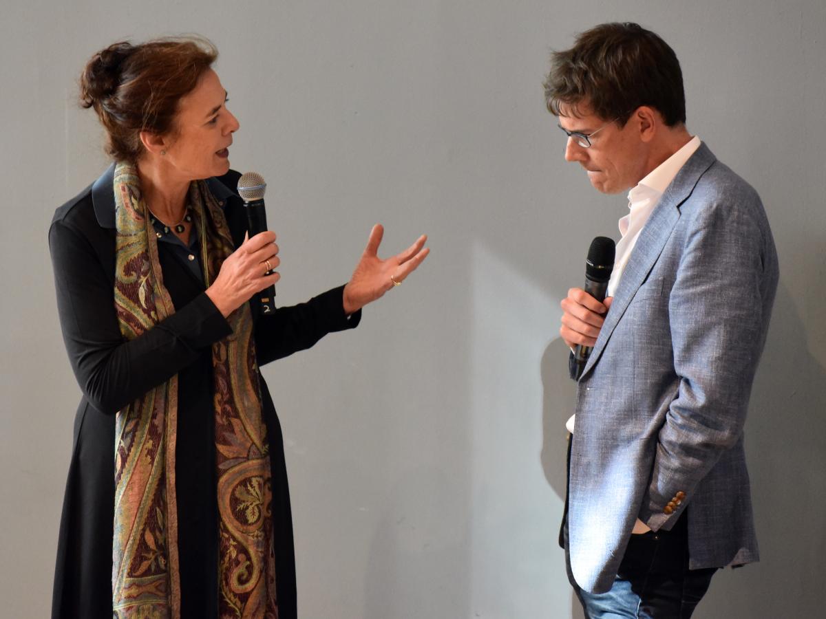 Louise Fresco en Bas Eickhout